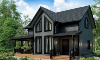 Проекты каркасных домов с террасой от 3664 рублей | Строй-Знс
