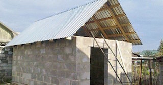 Строительство бани из пеноблоков в Заинске - цена от 136084 рублей