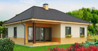 Строительство одноэтажных домов Заинск цена от 24077 руб. м2